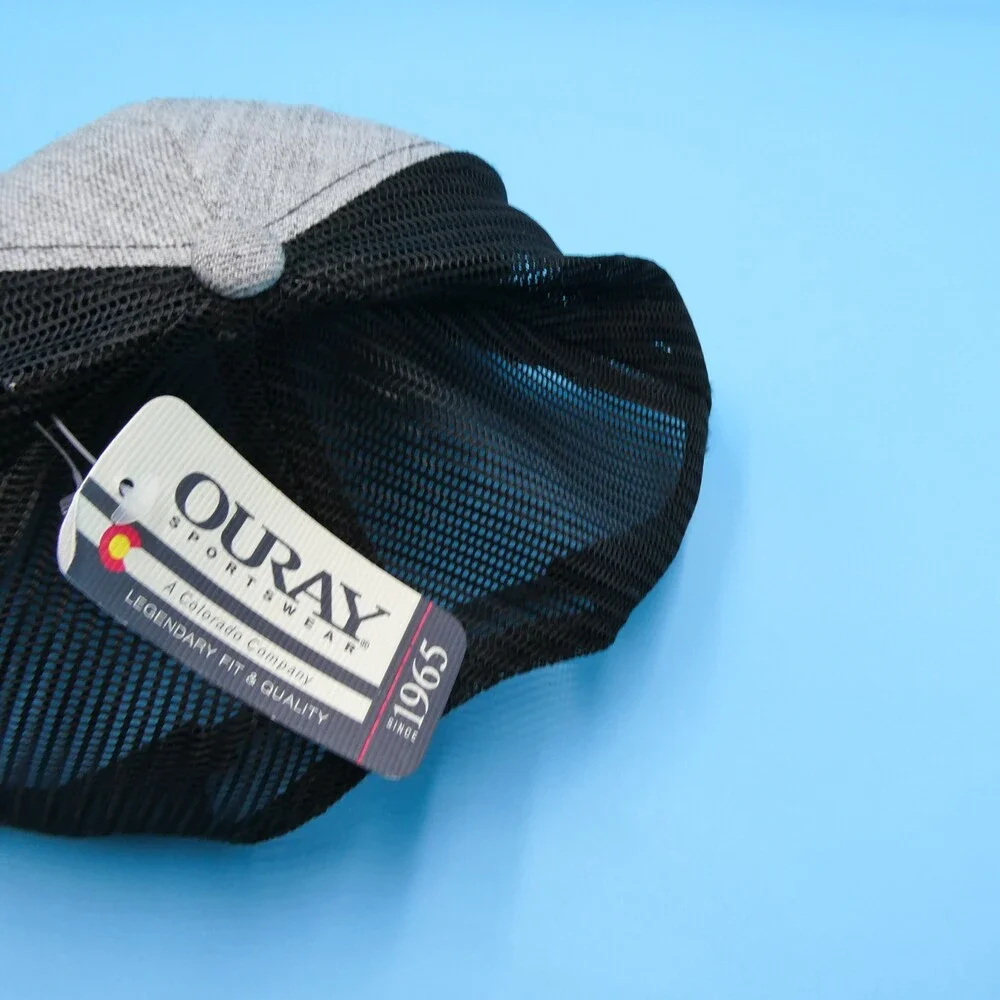 Avery‎ Brewing Hat Mens One Size Gray Snapback Trucker Cap Bar Boulder Pub New